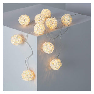 LED-lichtkrans Ledkia Bhala 1,6 m Draadloos (Warm wit 2700-3000 K)