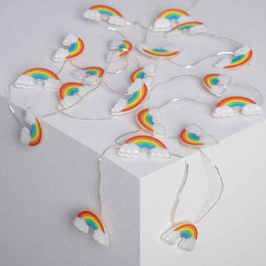 LED-lichtkrans Ledkia Regenboog 2 m (Warm wit 2700-3200 K)