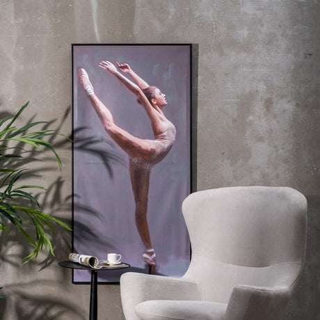 Schilderij 70 x 3,5 x 140 cm Canvas Ballerina