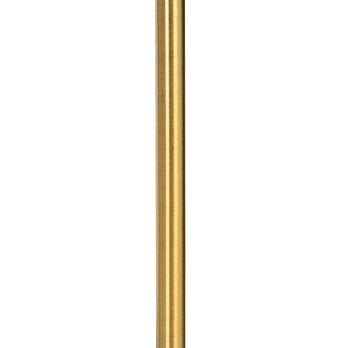 Vloerlamp 24 x 17 x 160 cm Kristal Gouden Metaal