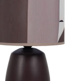 Lamp Bruin Keramisch 60 W 22 x 22 x 29 cm