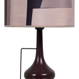 Lamp Bruin Ijzer 60 W 25 x 25 x 42 cm