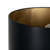 Vloerlamp Zwart Gouden 50 x 50 x 168 cm