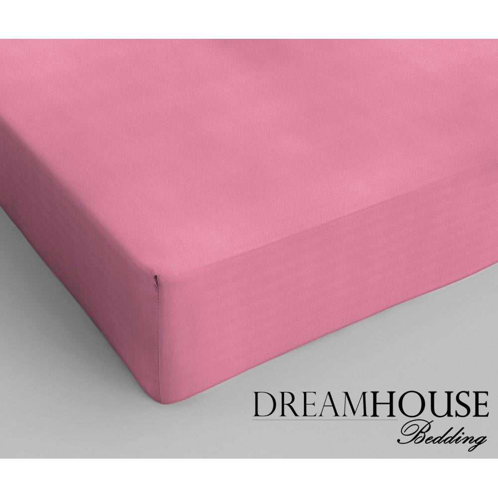 Dreamhouse Bedding Hoeslaken - Roze