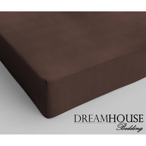 Dreamhouse Bedding Hoeslaken - Bruin