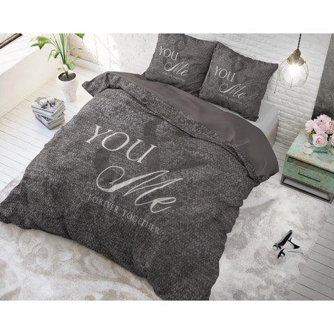 Image of Sleeptime Pure Cotton Love for you and me-dekbedovertrek
