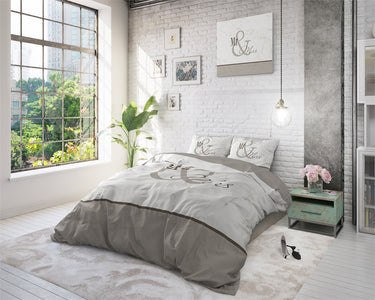DREAMHOUSE MR AND MRS MARBLE TAUPE Katoen