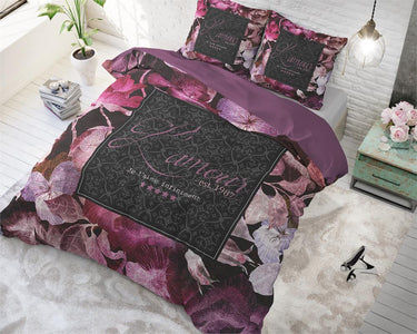 DREAMHOUSE VINTAGE AMOUR BLACK Katoen