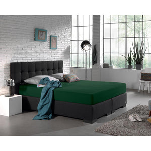 Dreamhouse Jersey Hoeslaken - Botanisch Groen