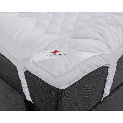 Image of Swiss Nights 7-zone SOFT Massage-topper - Wit