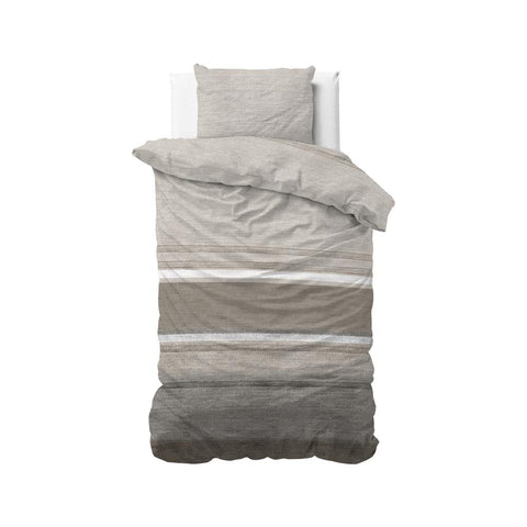 Image of Sleeptime Stone Stripe-dekbedovertrek