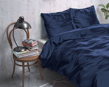 Sleeptime Beauty skin care-dekbedovertrek- Navy