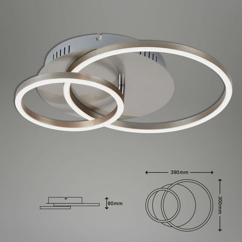 Image of Plafondlamp LED 30W (39 x 30 x 8 cm) (Gerececonditioneerd B)