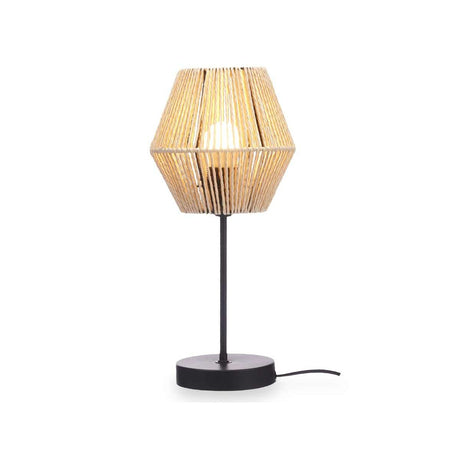 Bureaulamp 40 W Touw Bruin Zwart 17,5 x 37 x 17,5 cm (6 Stuks)
