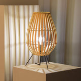 Bureaulamp Ledkia Atamach Bamboe E27 Natuurlijk (440x250x250 mm)