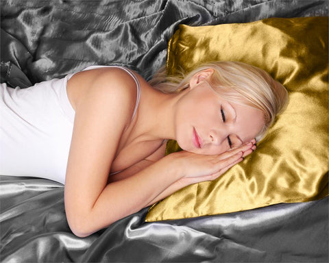 Image of Sleeptime Lifestyle Beauty Skin Care Kussensloop - Gold